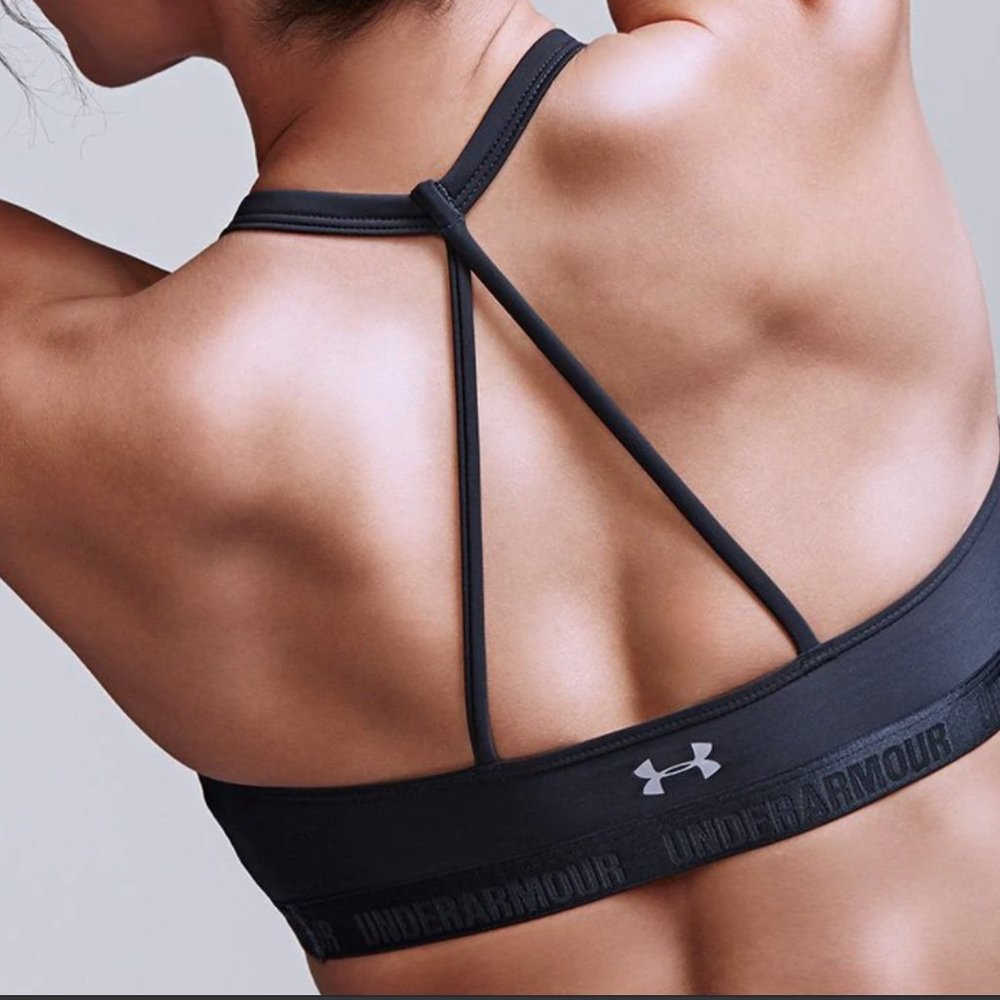 NWOT❣️ UA Under Armour Low Bra Racerback XS - Picture 3 of 6